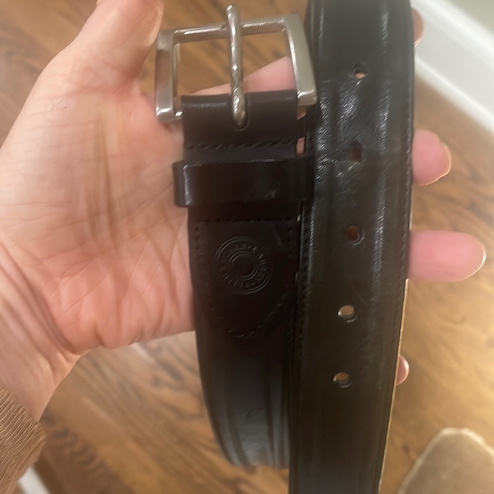 Ralph Lauren dark brown belt size 40